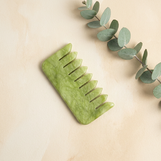 NovaNest Jade Gua Sha - top view